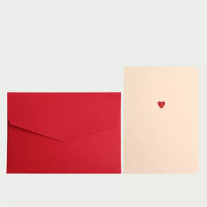 Grußkarte "Coeur" / Le Typographe