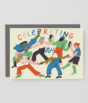 Grußkarte "Celebrating You" / Wrap