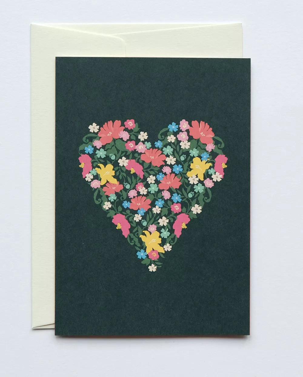 Grußkarte "Floral Heart" / Haferkorn & Sauerbrey