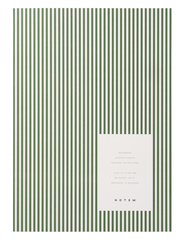 Notizbuch "Vita Green Lines" Medium / Notem