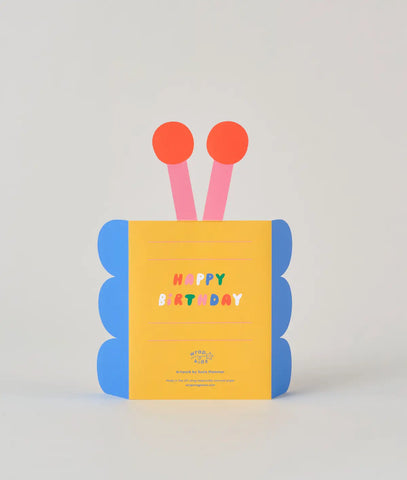 Geburtstagskarte "Butterfly"/ Wrap