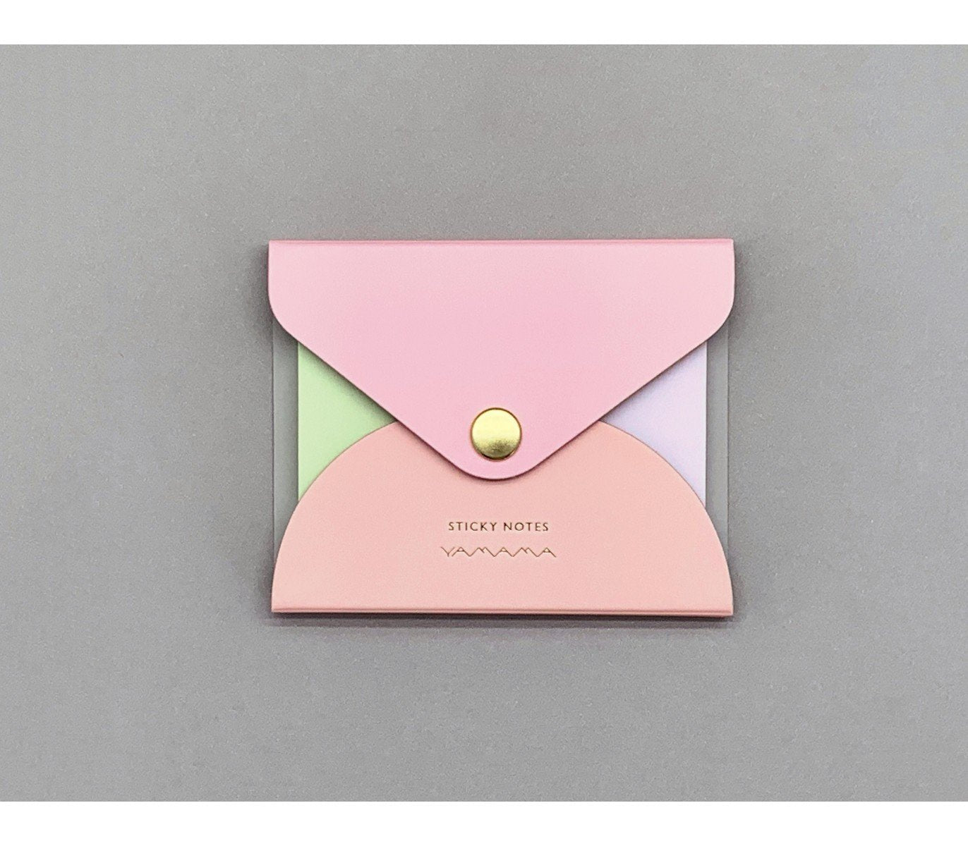 Sticky Notes mit Umschlag rosa / Yamama Tokyo