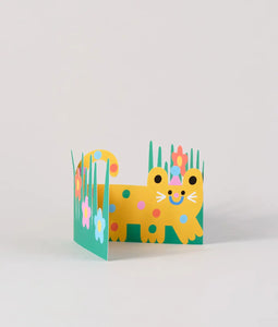 Geburtstagskarte "Cat Concertina" / Wrap
