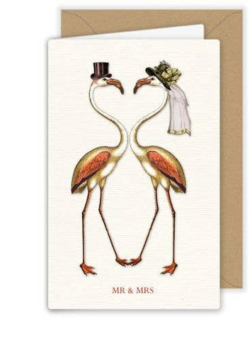 Hochzeitskarte Mr. & Mrs. / Actetre
