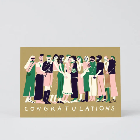 Glückwunschkarte "Congratulations" / Wrap
