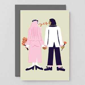 Hochzeitskarte “Say Yes“ / Wrap