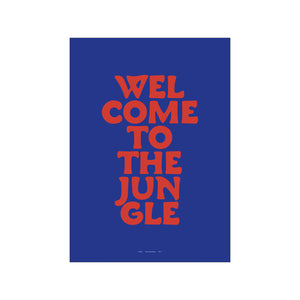 Druck "Welcome to the Jungle" 50 x 70 cm / PLTY