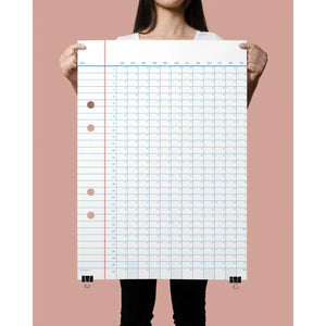 2024 Wandkalender 50x70 cm / Erik Olovsson