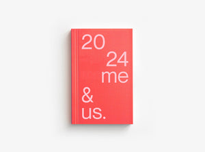 Jahresplaner 2024 "me & us" Coral Red  / Julie Joliat