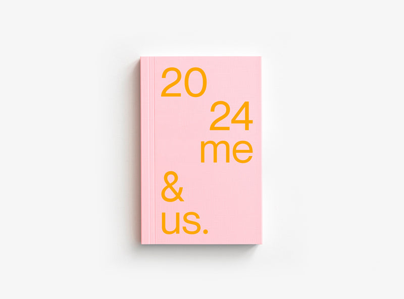 Jahresplaner 2024 "me & us" Marshmallow  / Julie Joliat