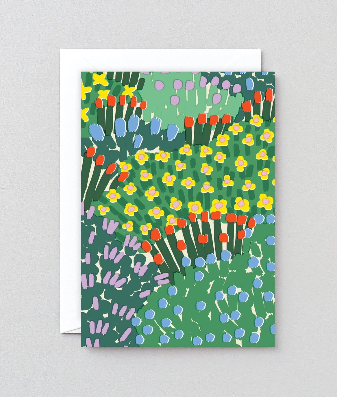 Grußkarte „Garden Flowers Greetings“ / Wrap