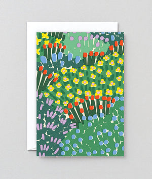 Grußkarte „Garden Flowers Greetings“ / Wrap