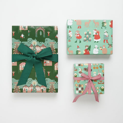 Geschenkpapier „Weihnachtsfiguren“ / Paper Poetry