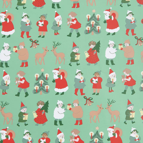 Geschenkpapier „Weihnachtsfiguren“ / Paper Poetry