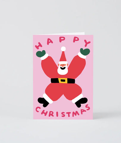 Weihnachtskarte "Christmas Santa" / Wrap