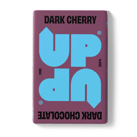 Dunkle Schokolade "Dark Cherry" 130g / UP-UP Chocolate