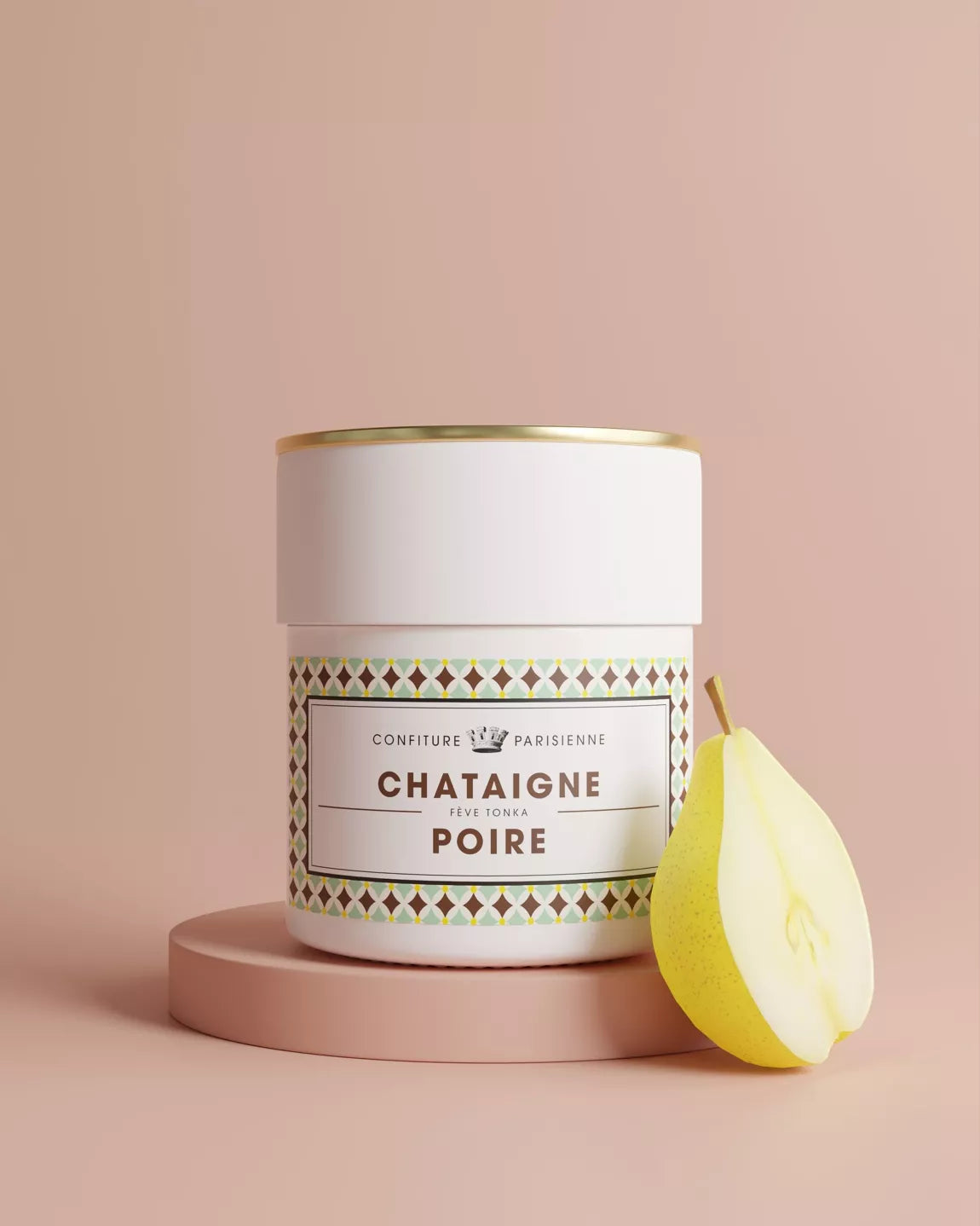 Kastanien-, Birnen- & Tonkabohnemarmelade 250g / Confiture Parisienne