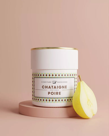 Kastanien-, Birnen- & Tonkabohnemarmelade 250g / Confiture Parisienne