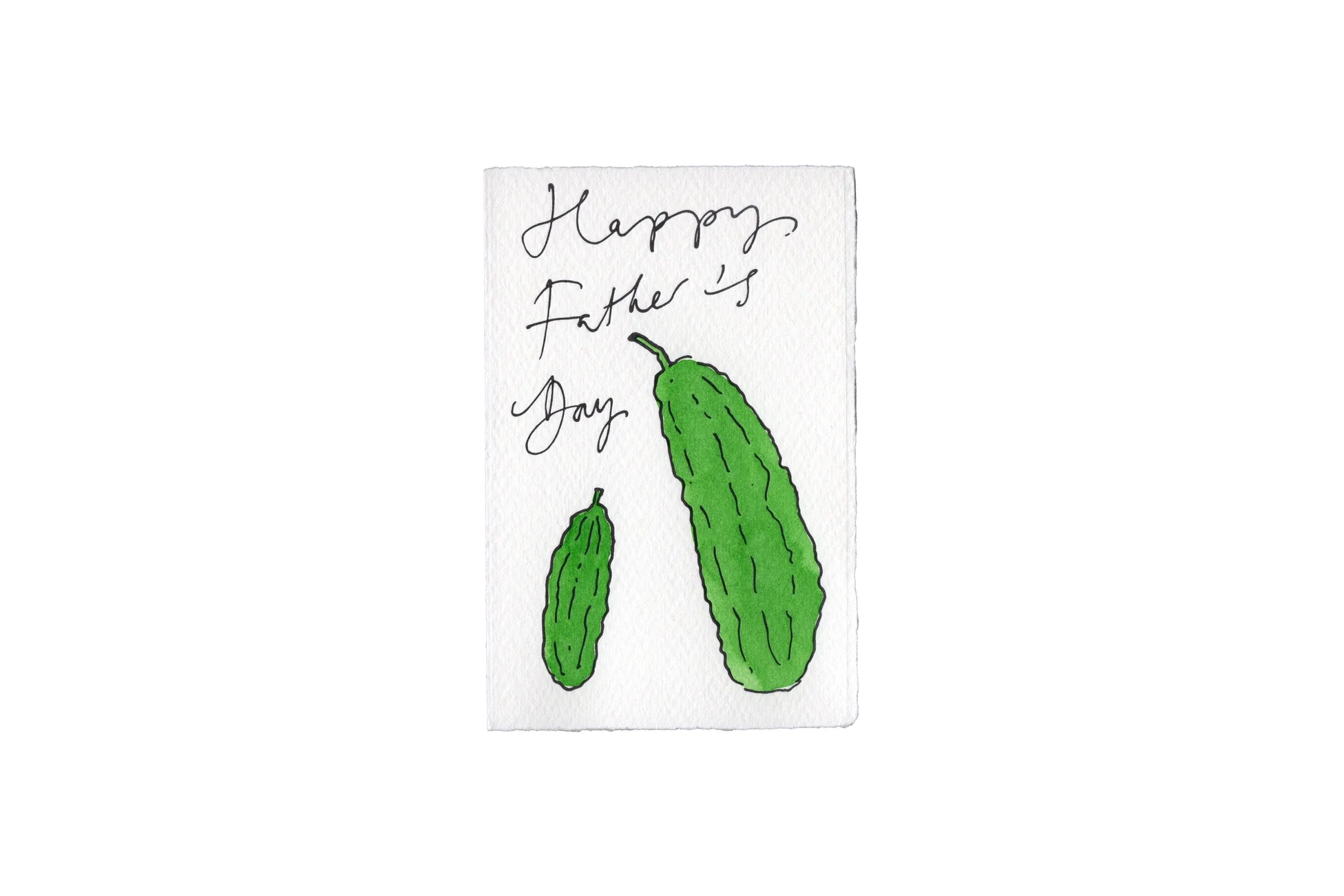Klappkarte „Little Pickle (Fathers Day)“ / Scribble & Daub
