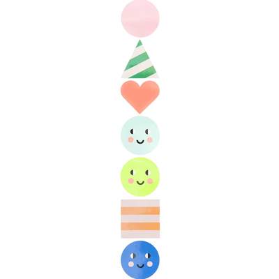 Sticker Mix „Shapes“ Geburtstag / Paper Poetry