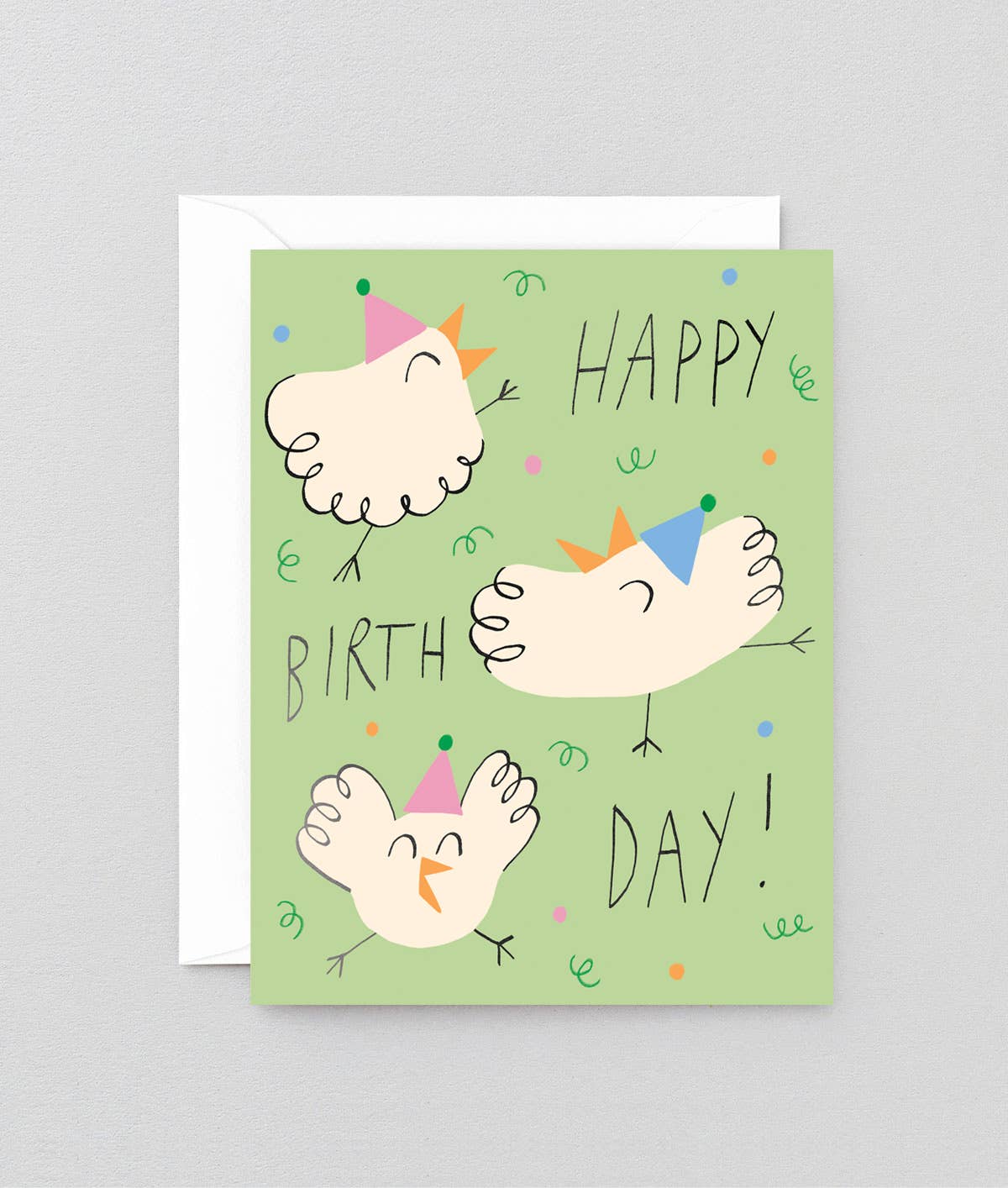 Geburtstagskarte  „Happy Birds“ Kids / Wrap