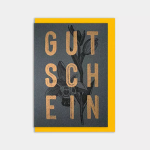 Klappkarte "Gutschein" / Togethery