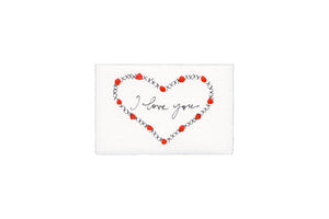 Klappkarte „I Love You“ / Scribble & Daub