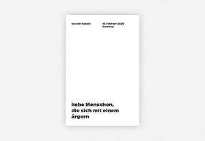 Notizkalender "Was wir lieben: in 365 Tagen" 2024 / Verlag Hermann Schmidt