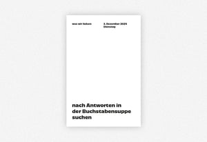 Notizkalender "Was wir lieben: in 365 Tagen" 2024 / Verlag Hermann Schmidt