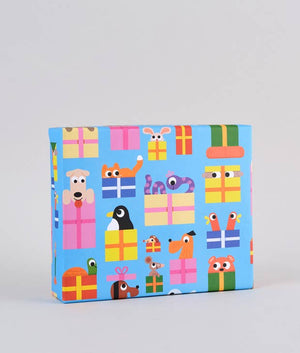 Geschenkpapier  "Birthday Animals" / Wrap