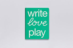 Notizbuch "Writ Love Play" L / Nuuna