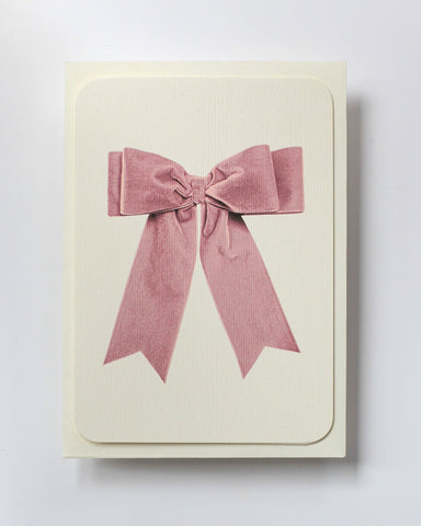 Grußkarte "Ribbon Pink" / Canonbury-Press