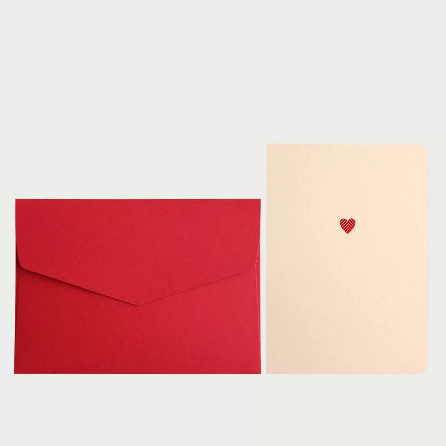 Grußkarte "Coeur" / Le Typographe