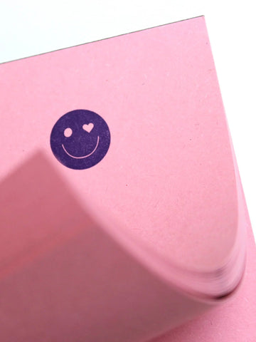 Miniblock "Smiley mit Herz" / Le Typographe