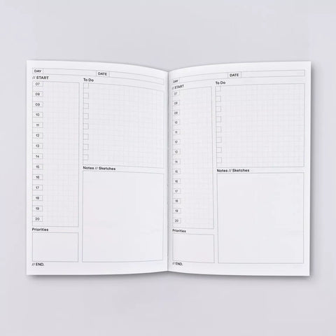 Daily Planner „Flora“ undatiert / The Completist
