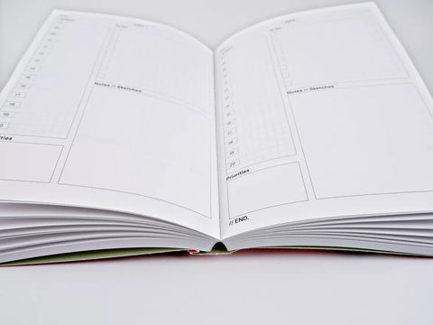 Daily Planner „Flora“ undatiert / The Completist