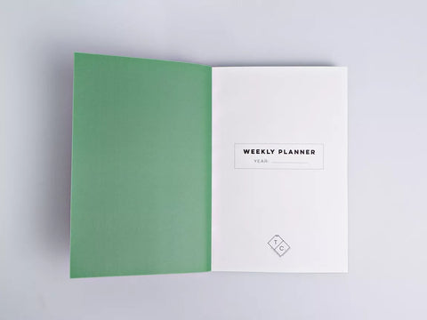 Weekly Planner „Laurel “ A5 undatiert / The Completist