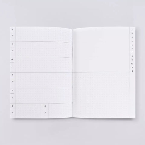 Weekly Planner „Laurel “ A5 undatiert / The Completist