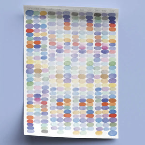 2024 Wandkalender "Colours" Din A2 / Jan Kruse