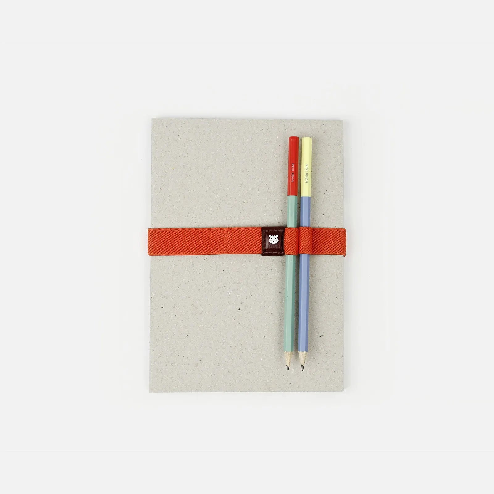 Stifthalter "Voyageur" Orange / Papier Tigre