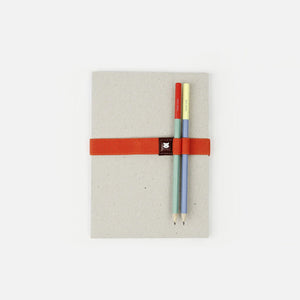 Stifthalter "Voyageur" Orange / Papier Tigre