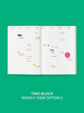 Kalender 24/25 Gelb / Mishmash