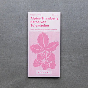 Pflanzensamen Alpine Strawberry / PICCOLO