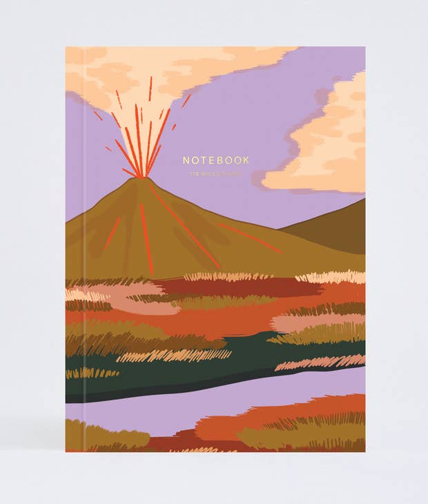 Notebook "Volcano" / Wrap