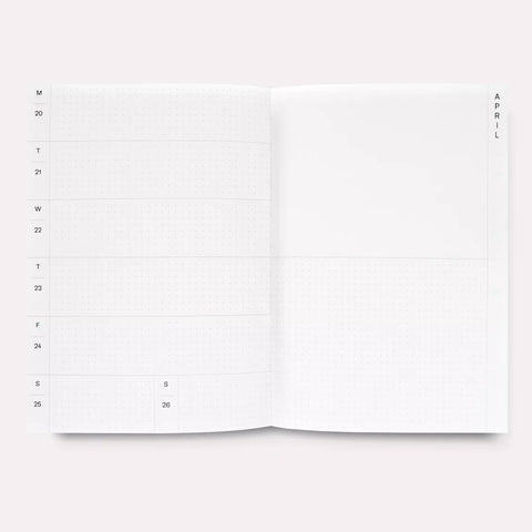 Weekly Planner 2026 „Numero“ A5 / The Completist