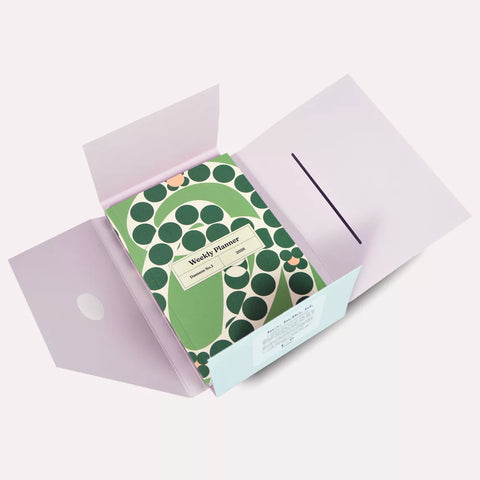 Pocket Weekly Planner 2026 „Damson“ A6 / The Completist