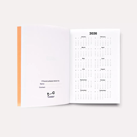 Pocket Weekly Planner 2026 „Damson“ A6 / The Completist