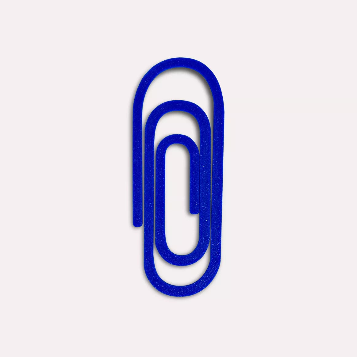 Lesezeichen "Büroklammer" Ultramarine / The Completist