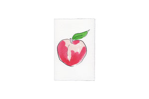 Klappkarte „Peach“ / Scribble & Daub