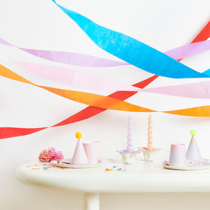 Kreppbänder  „regenbogen“ / Rico Design